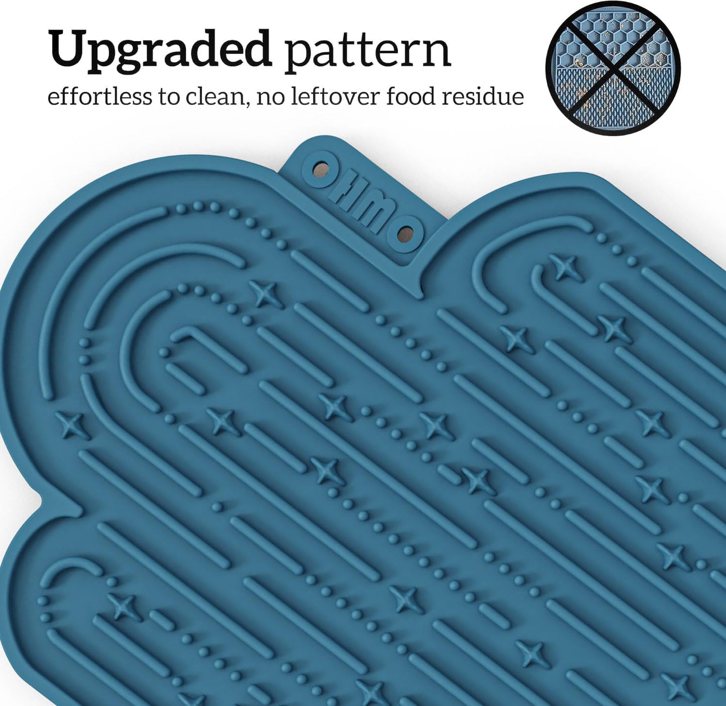 OHMO-Cactus Lick Mat for Dogs and Cats(2 Pack) Easy to Clean Pet Slow Feeder with Suction Cups, Licking Pad for Anxiety Relief and Boredom Reduction