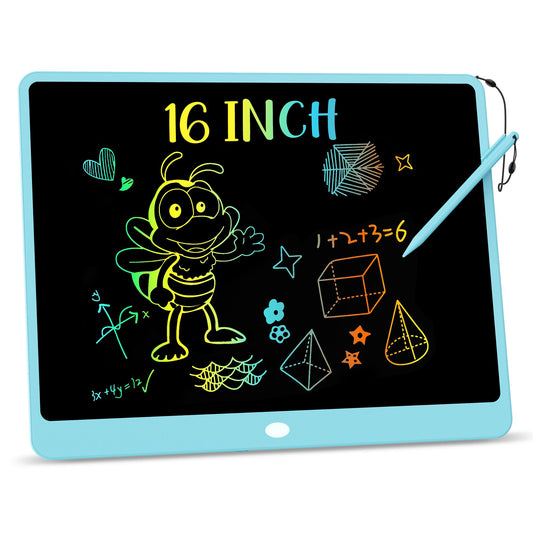 KOKODI LCD Writing Tablet, Valentines Day Gifts for Kids，10 Inch Colorful Toddler Doodle Board Drawing Tablet, Erasable Reusable Electronic Drawing Pads, Educational and Learning Toys for Kids