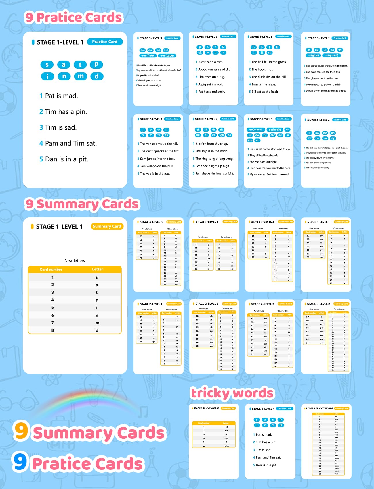 QuTZ Phonics Learning Toy for Preschool Kids – Talking Flash Cards with Sound Machine, Word Blending & Math Games – Educational Reading & Counting Activity Set 4-8