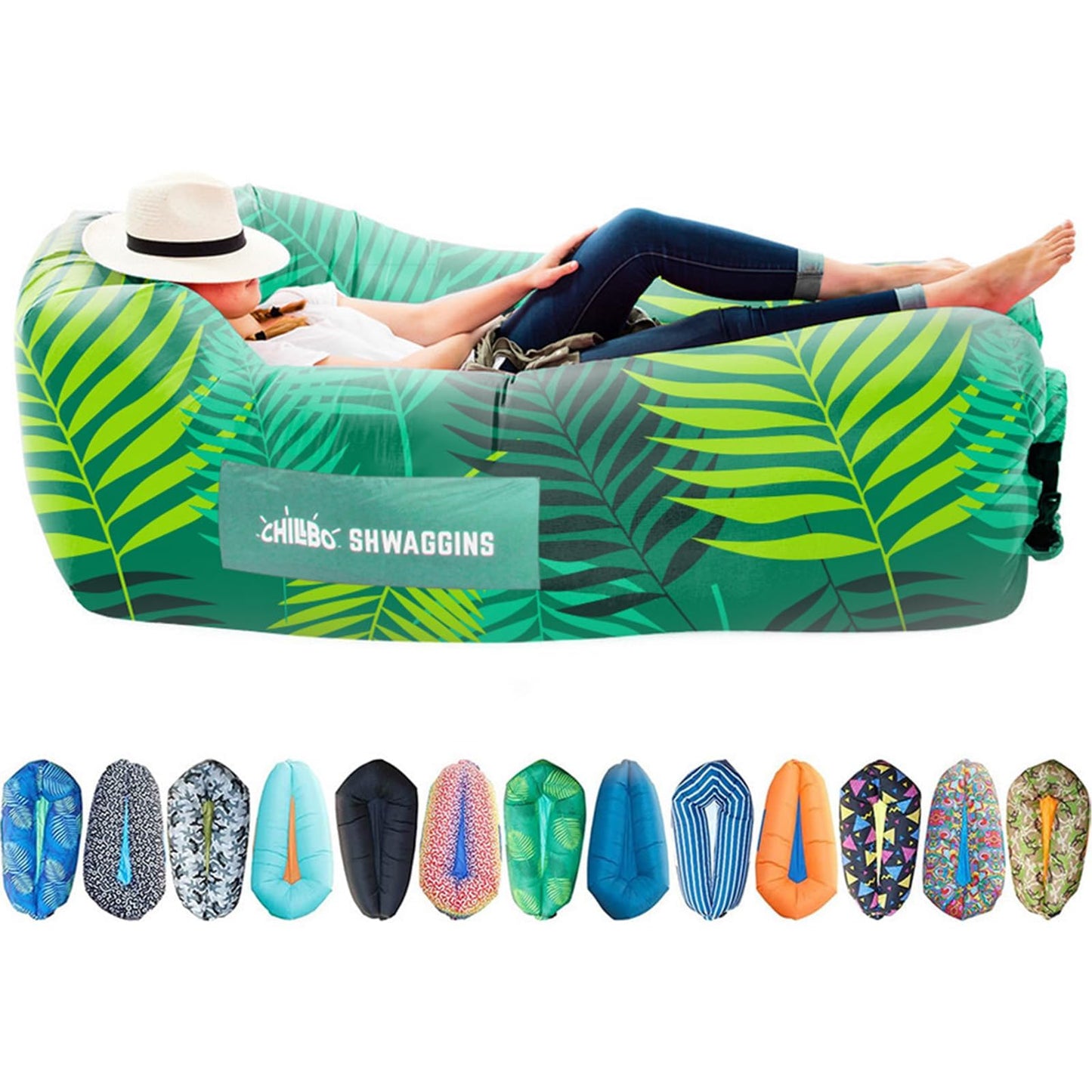 Chillbo Inflatable Couch – Cool Inflatable Chair. Upgrade Your Camping Accessories. Easy Setup is Perfect for Hiking Gear, Beach Chair and Music Festivals.
