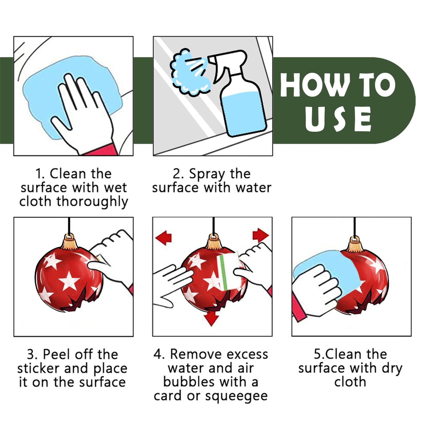 Mfault 121 PCS Merry Christmas Nigh.tmare BEF.ore Christmas Window Clings 9 Sheets, Jack Sally Xmas Tree Skull Stickers Decal Decoration, 2025 New Year Home Kitchen Winter Holiday Decor