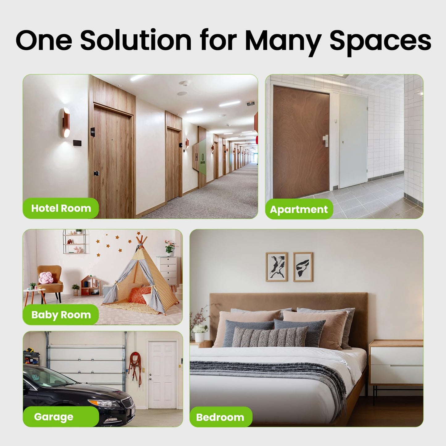 GHome Smart Fingerprint Door Lock, Fingerprint Door Knob with Keypad & App Control & Keys, Auto-Lock, Door Locks for Bedroom/Home/Garage/Apartment/Office, Local Data Storage