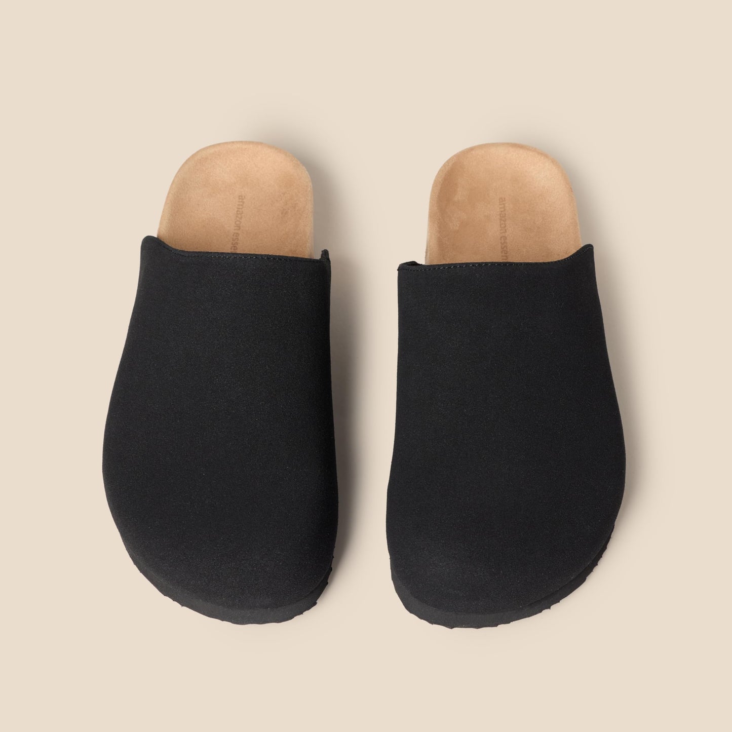 Amazon Essentials Men's Comfort Clogs, Black, 7