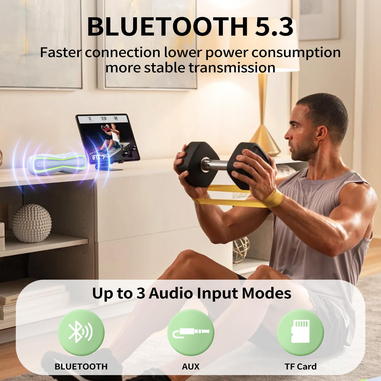 Combess Bluetooth Speaker Waterproof IPX7, Small Portable Speakers Wireless Bluetooth 5.3 with HD Sound 20H Playtime,Shower Speaker for Party Home Travel Outdoor Sports Electronic Gift (Green)