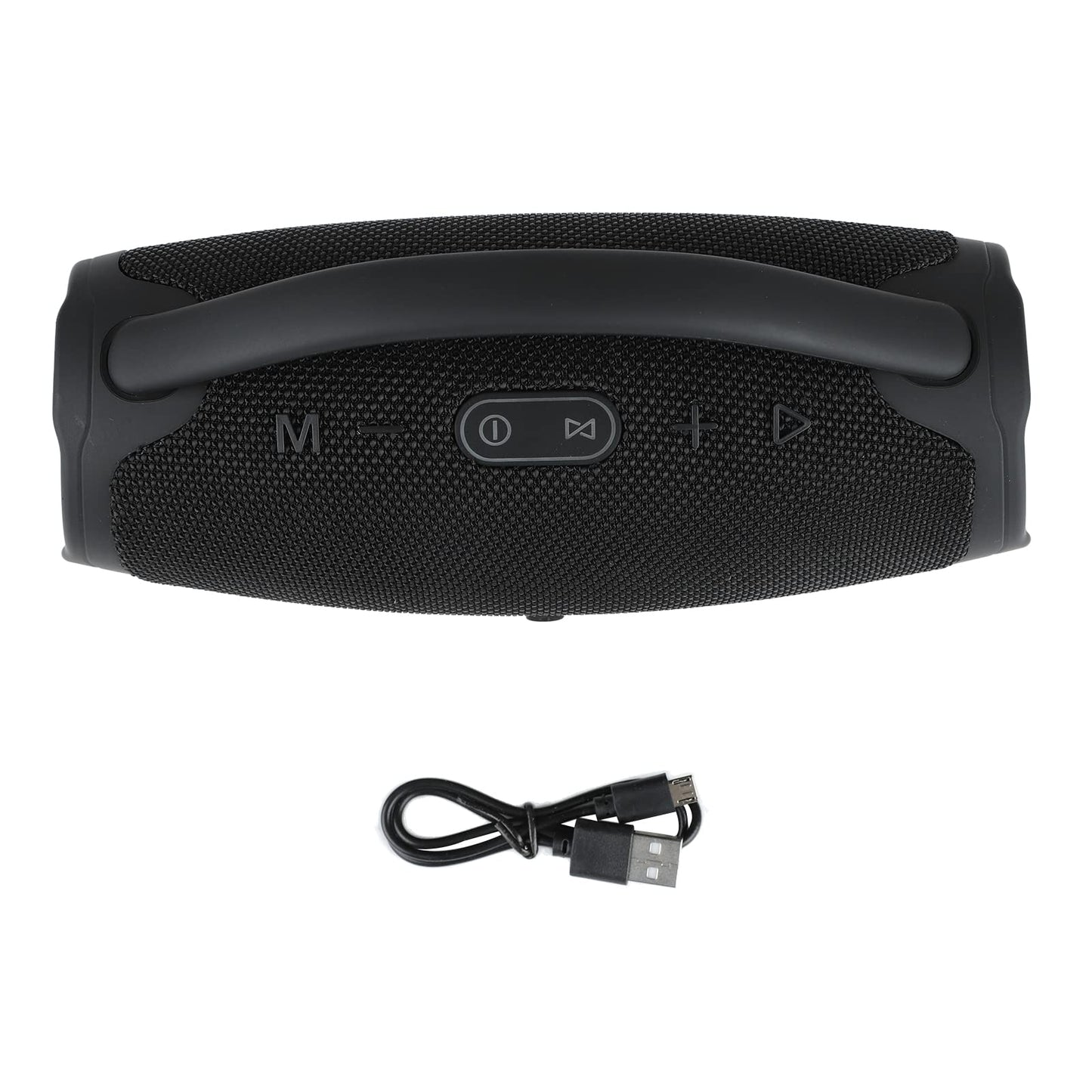 Portable Bluetooth 5.0 Speakers, RGB Speaker with 360 Degree Surround Sound Loud Speaker with Lights Long Battery Life Outdoor Speaker for Party (Black)