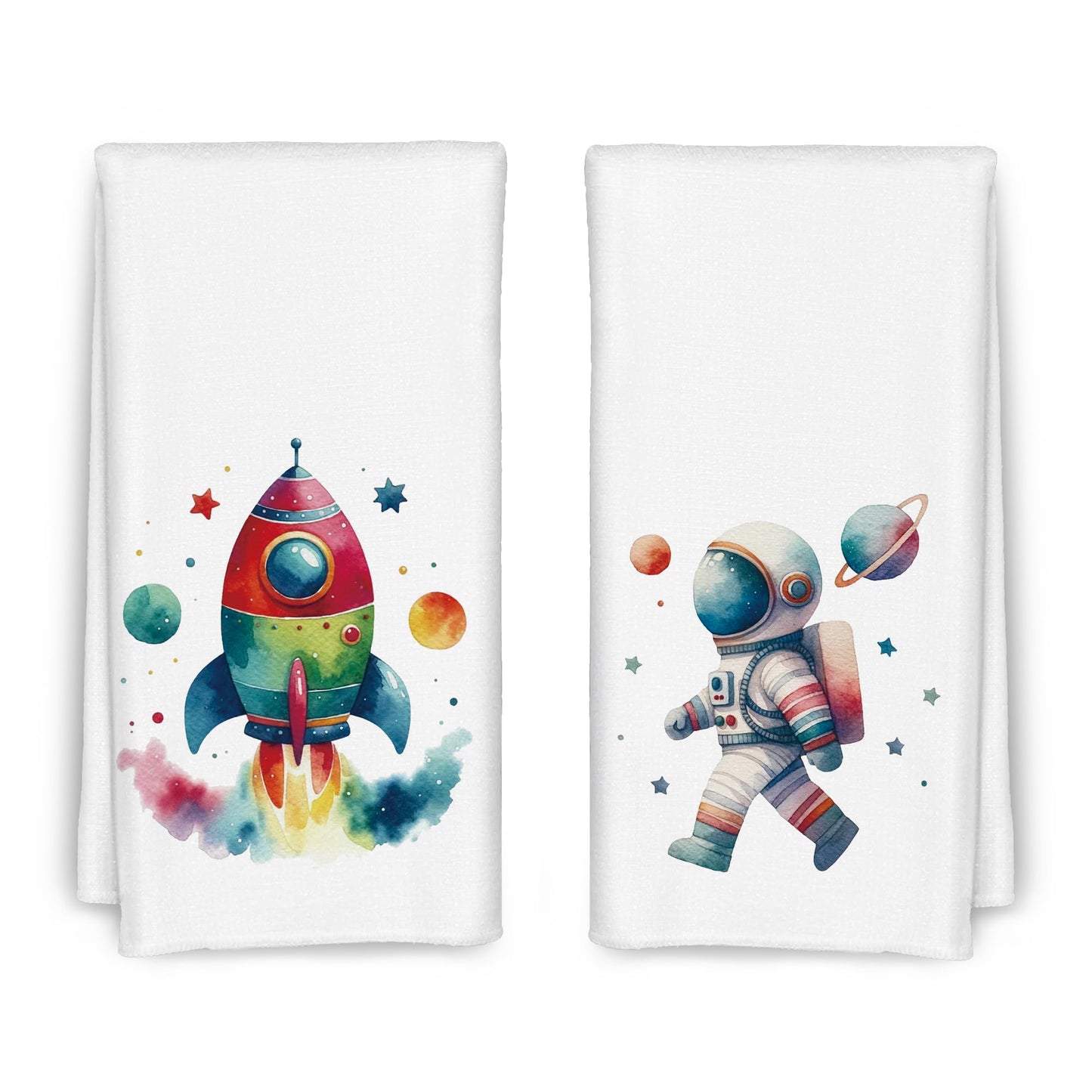 Kitchen Towel Set of 1,Hand Towels,Tea Towels,Dishcloths 16×24 Inch,Kitchen Bathroom Decor247, White