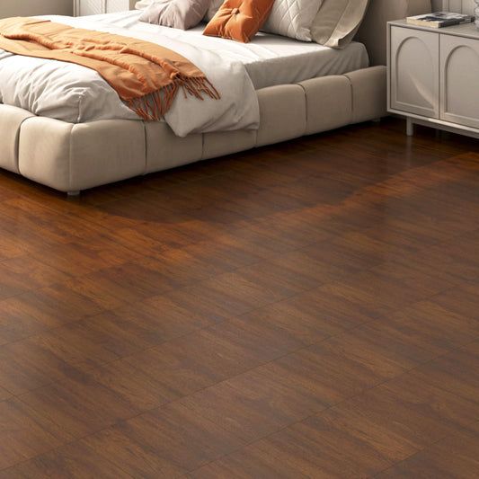 Decotalk Peel and Stick Wood Flooring 12"x12" Wood Flooring Vinyl Sheet Bathroom Floor Tile Peel and Stick Floor Tile Waterproof Wood Flooring for Kitchen Basement Decor Square Floor Tiles (3PCS)