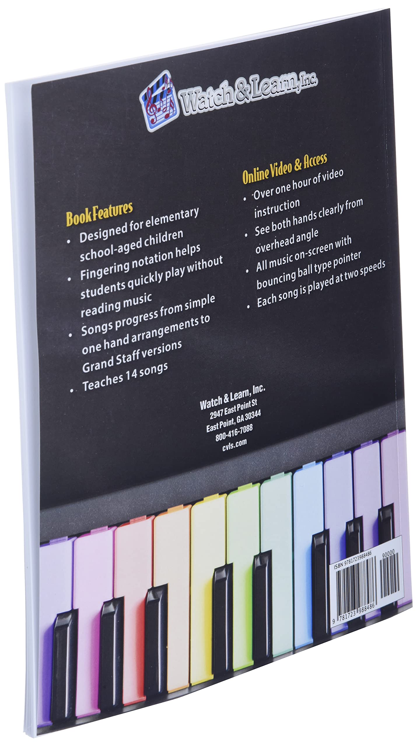 Beginner Piano Lessons for Kids Book: with Online Video & Audio Access