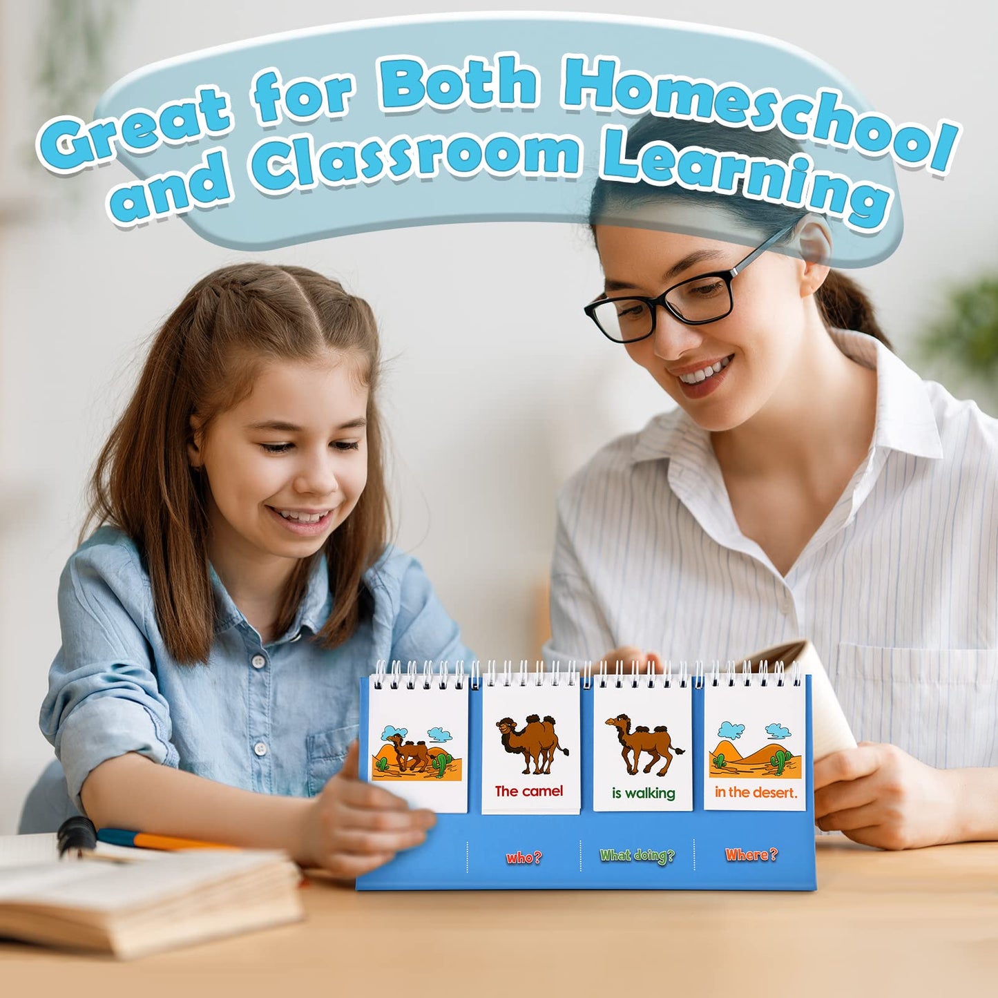 Aizweb Sentence Building for Kids,Speech Therapy Learn to Read for Preschool Kindergarten 1st 2nd Grade Classroom Must Haves,Phonics Reading Learning Games,Special Education for Homeschool Supplies