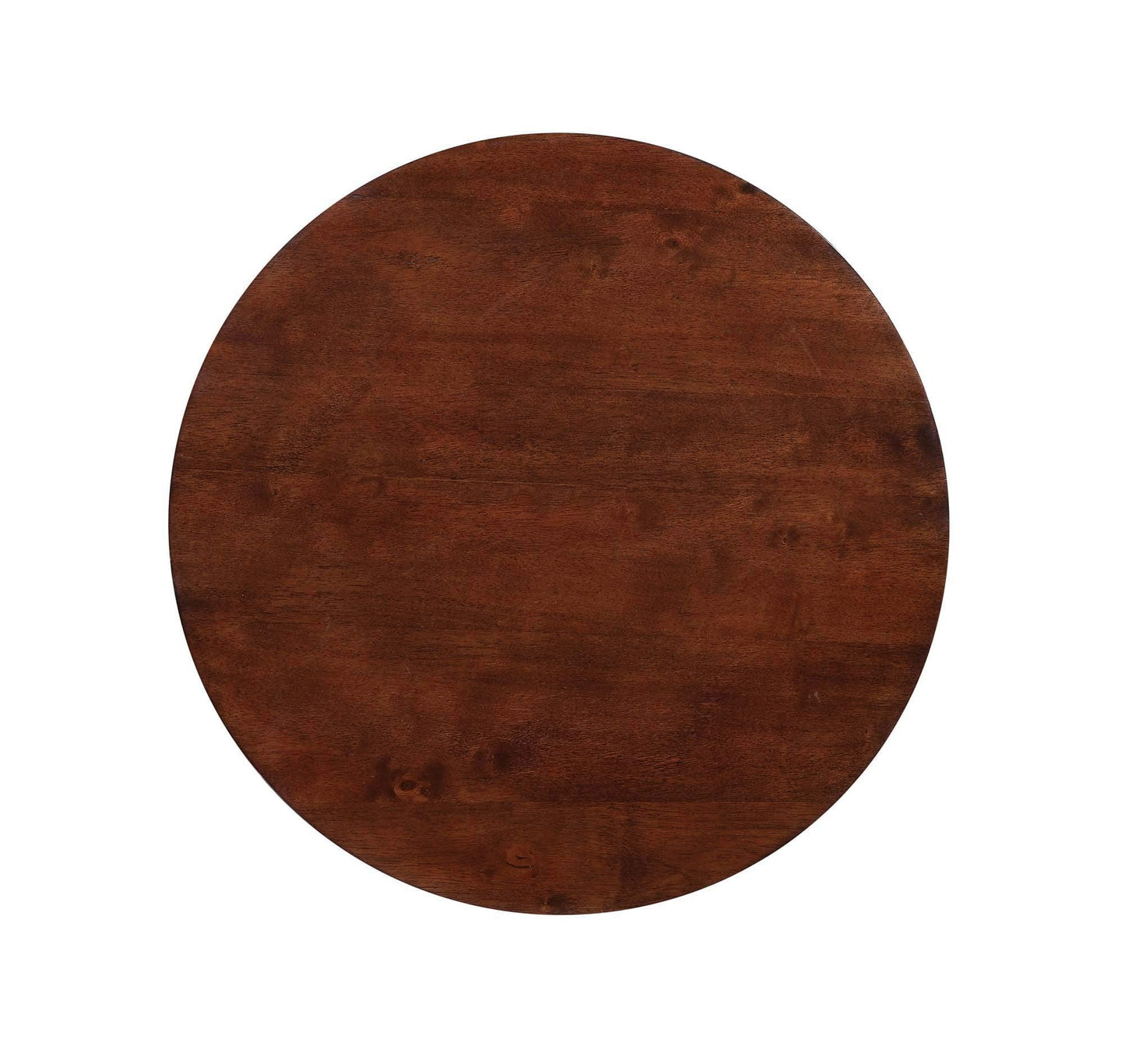 Convenience Concepts American Heritage Round Coffee Table 30" - Classic Living Room Table with Storage Shelf, Traditional Round Family Room Center Table, Espresso