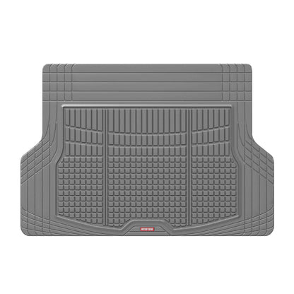 Motor Trend Premium FlexTough All-Protection Cargo Mat Liner – w/Traction Grips & Fresh Design, Heavy Duty Trimmable Trunk Liner for Car Truck SUV, Black (OF-985-BK)