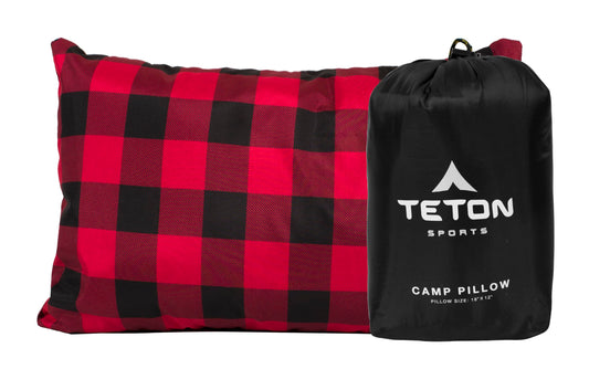 TETON Sports Camp Pillow; Great for Travel, Camping and Backpacking; Washable