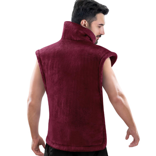 RENPHO Heating Pad for Neck and Shoulders and Back Pain Relief, Birthday Gifts for Mom Wife Women, FSA HSA Eligible, Electric Heat Pad, Fast Heating, ETL Certified, 24"x33", Purple