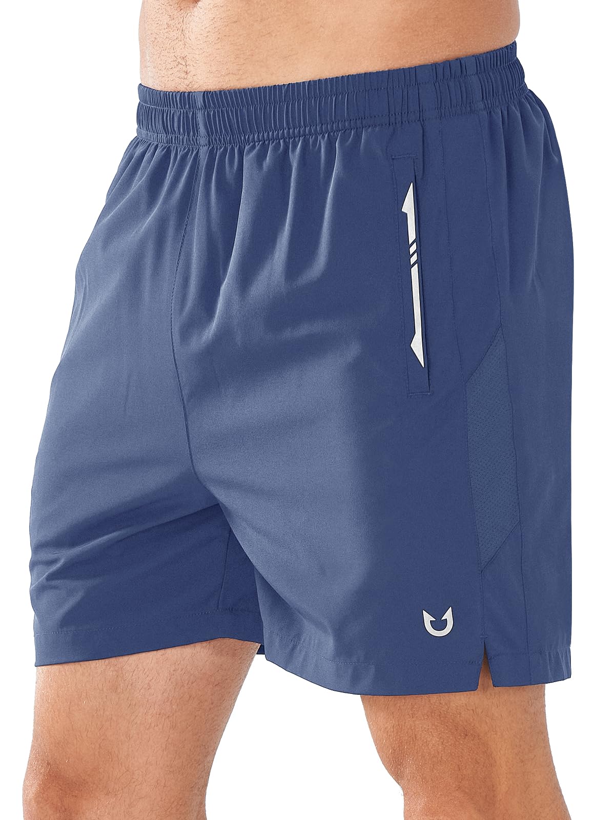 NORTHYARD Men's Running Athletic Shorts 5"/ 7"/ 9" Workout Gym Short Tennis Quick Dry Active Sport Hiking Basketball-5'' FEDERALBLUE-L