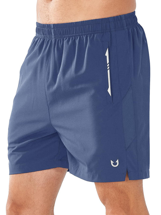 NORTHYARD Men's Running Athletic Shorts 5"/ 7"/ 9" Workout Gym Short Tennis Quick Dry Active Sport Hiking Basketball-5'' FEDERALBLUE-L