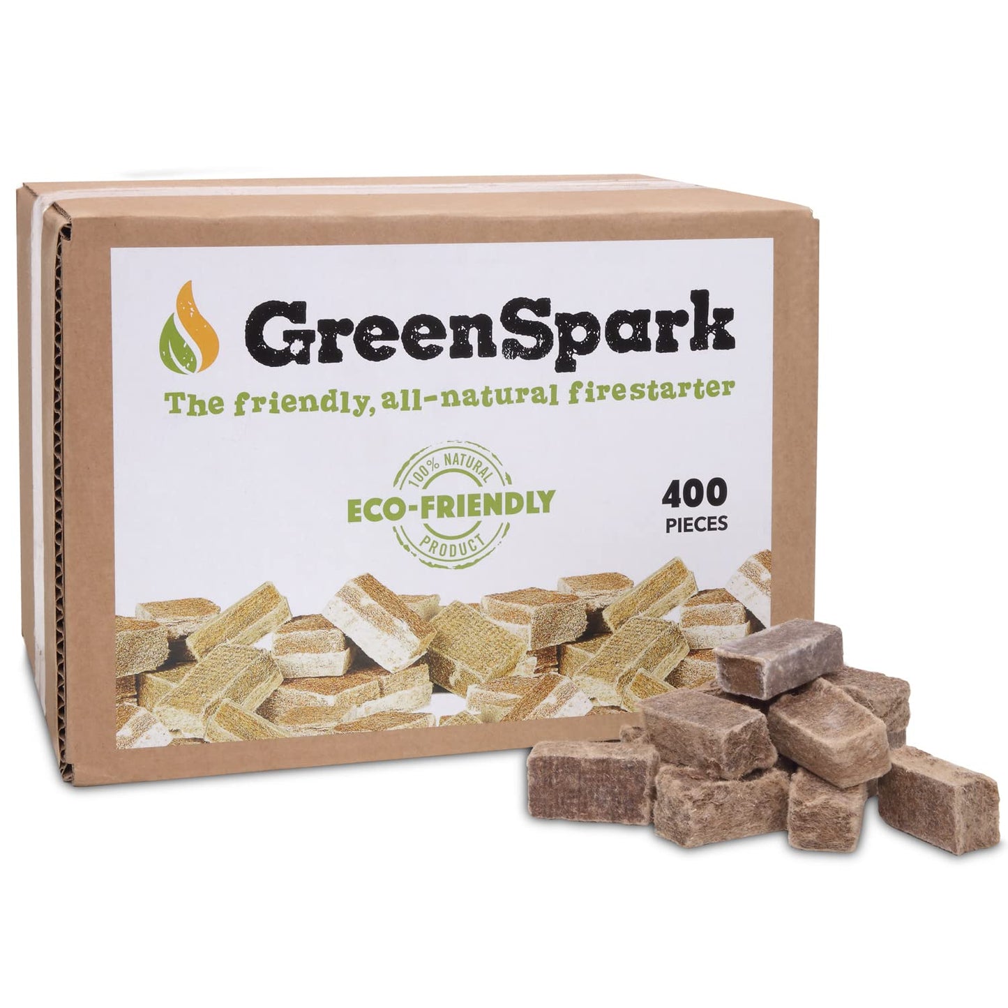 Natural All Weather Fire Starters 70 Pcs, Smoker, BBQ, Fireplace, Wooden and Pellet Stove, Fire Pit, Long Burn Firestarter, Waterproof, Pizza Oven, Grill, Charcoal Starter