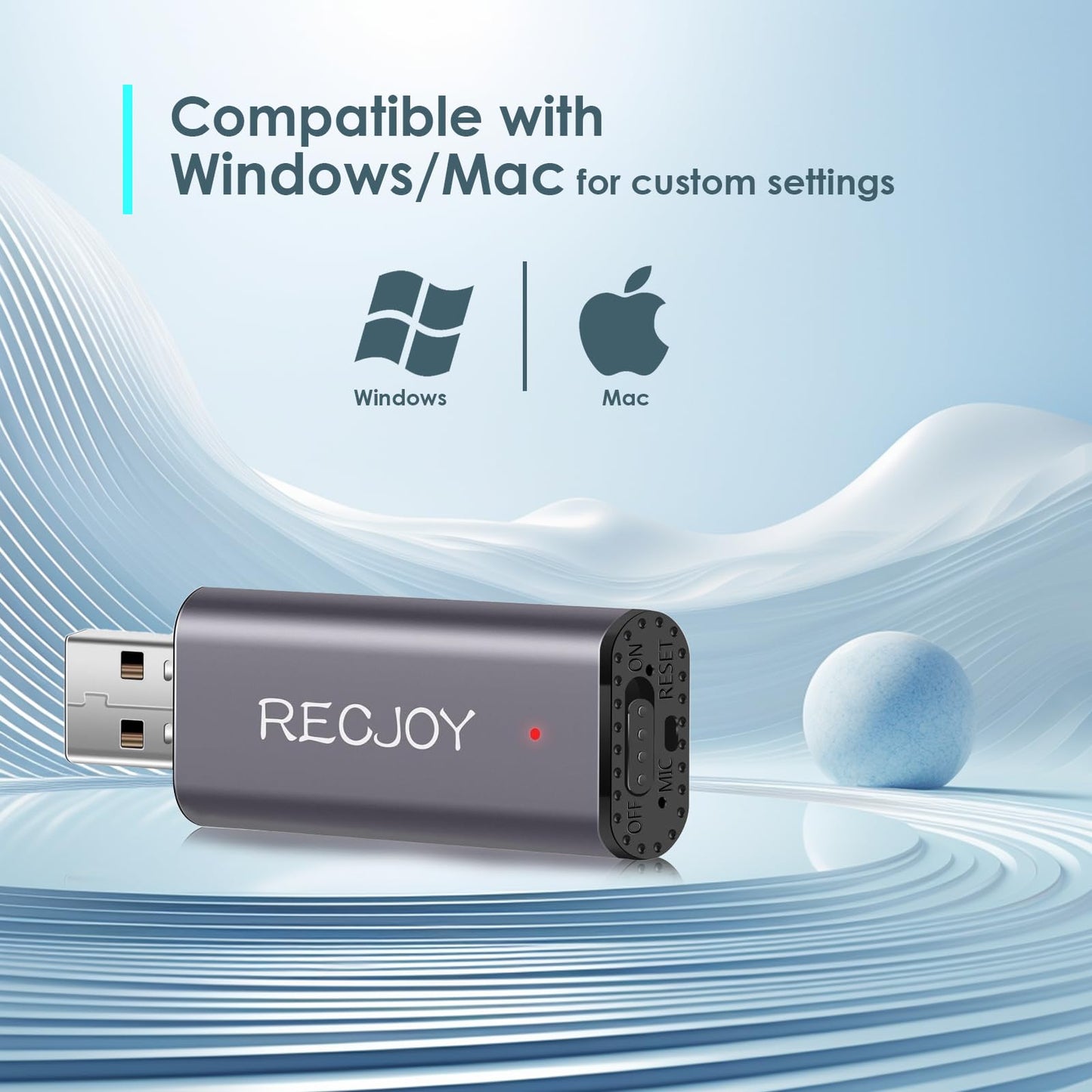 64GB Digital Voice Recorder USB Recording Device with 750Hrs Storage Capacity Voice Activated Recorder,Audio Recorder for Lectures Interview,Noise Reduction Rechargeable