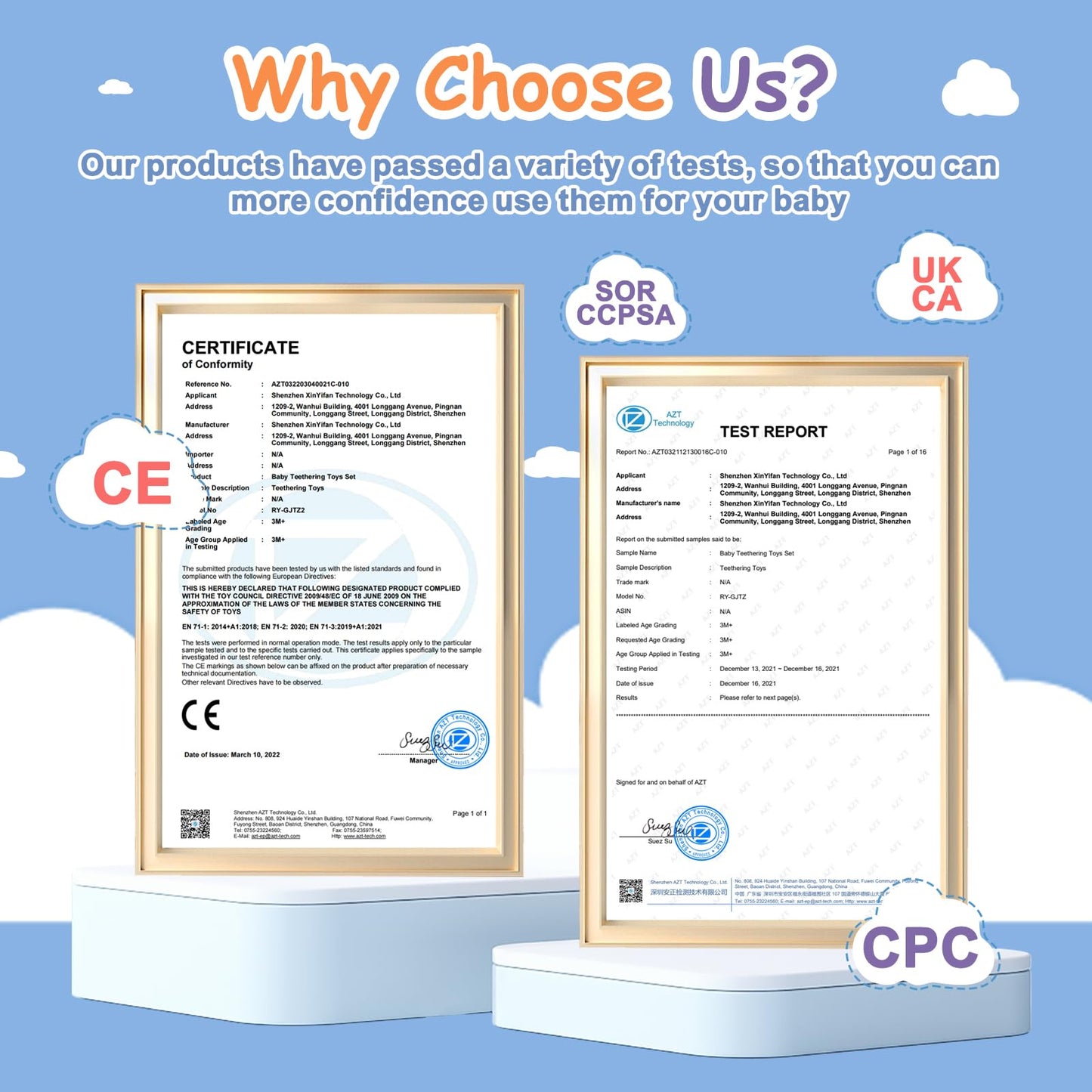 Yoolane® Baby Teether [Original] Silicone Teehing Toys for Babies - Tools Set Teething Relief Chew Toy BPA Free | Stuff & Essential & Gift for Toddler Infant Boy Girl 3+ Months | 4 Pieces