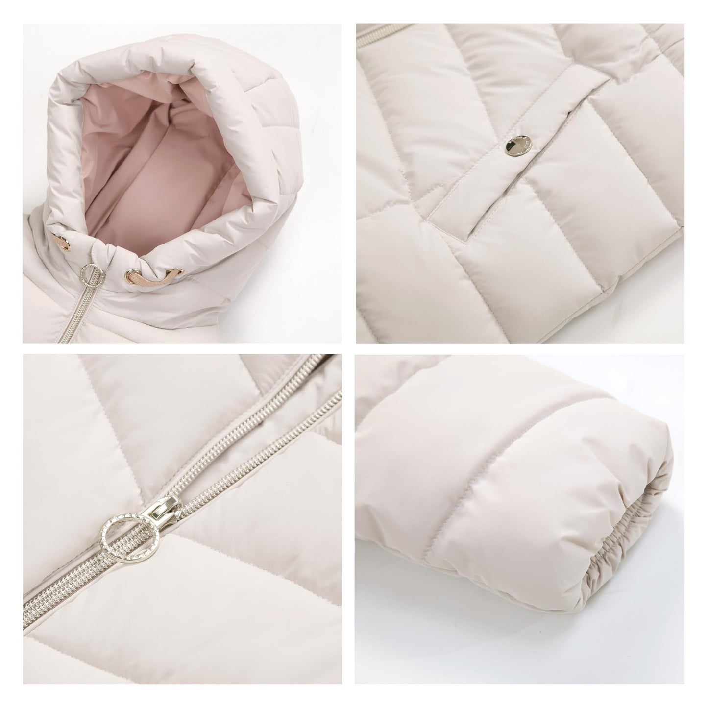 Rokka&Rolla Girls' Water-Resistant Long Puffer Jacket Winter Coat