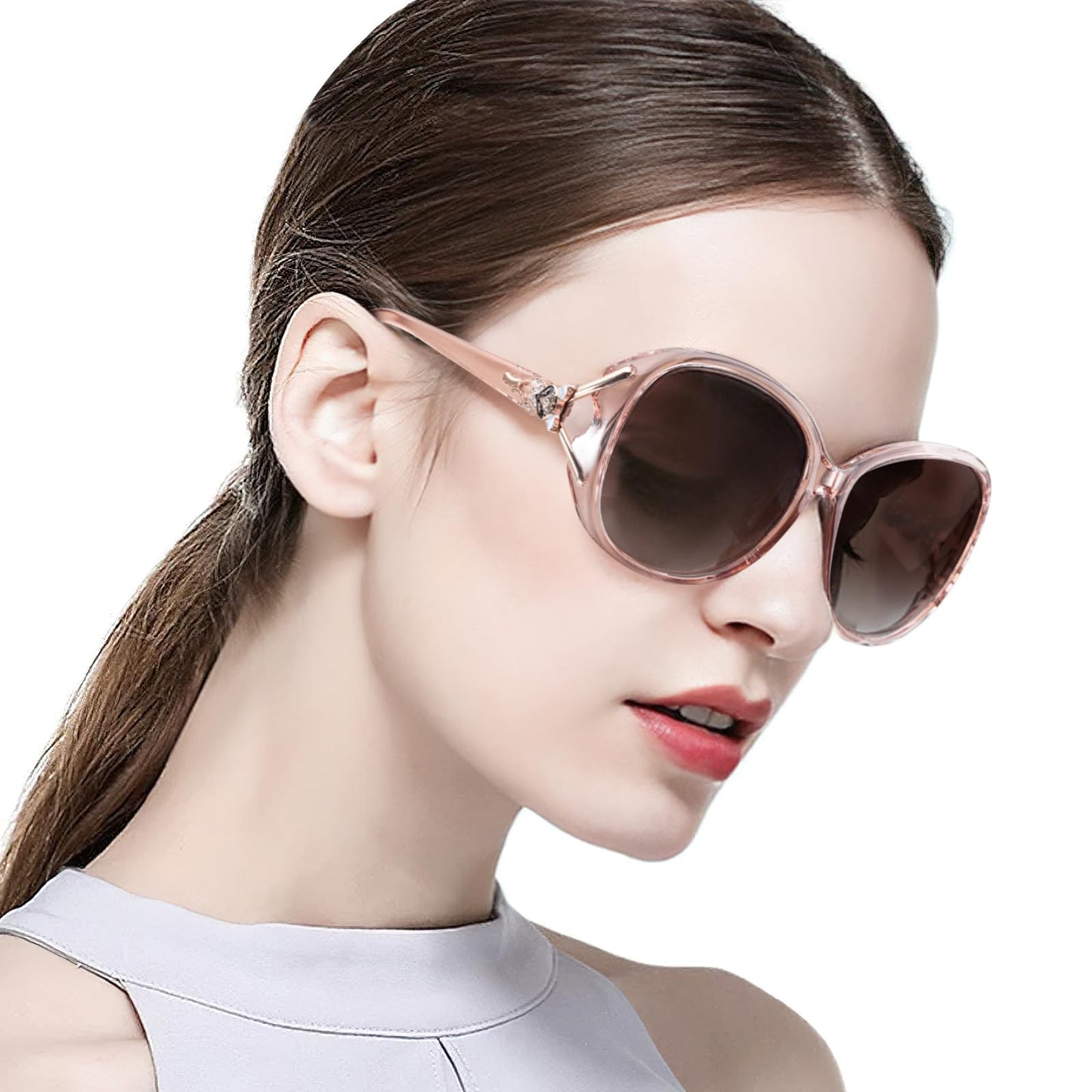 FIMILU Sunglasses for Women Trendy Polarized Sunglasses Oversized Big Sun Glasses Ladies Shades UV Protection