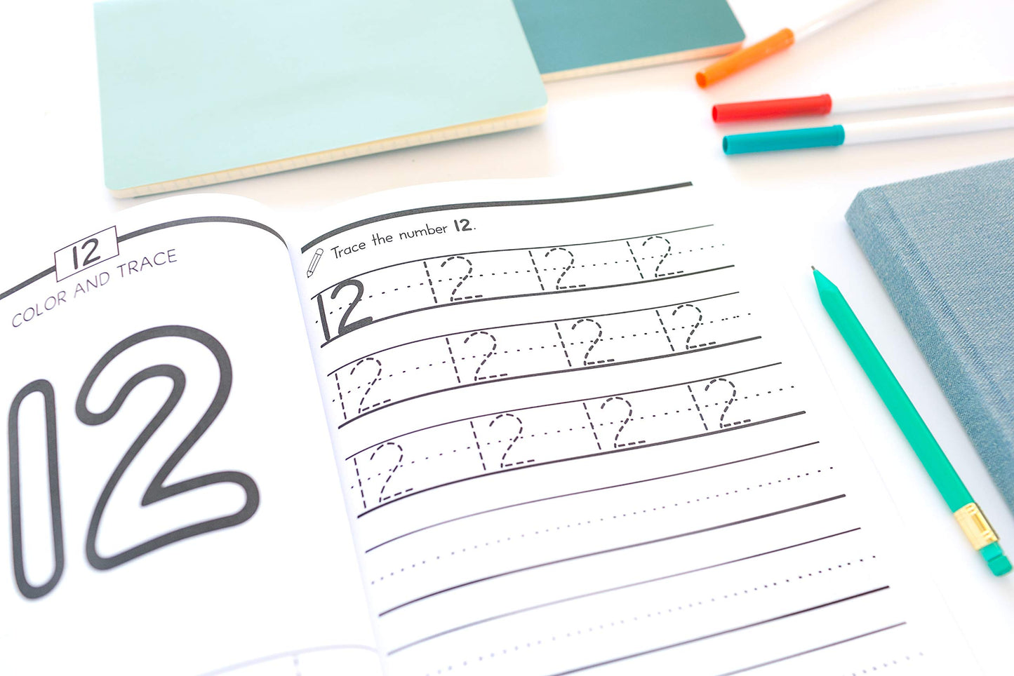 Kindergarten Math Workbook: Kindergarten and 1st Grade Workbook Age 5-7 | Homeschool Kindergarteners | Addition and Subtraction Activities + Worksheets