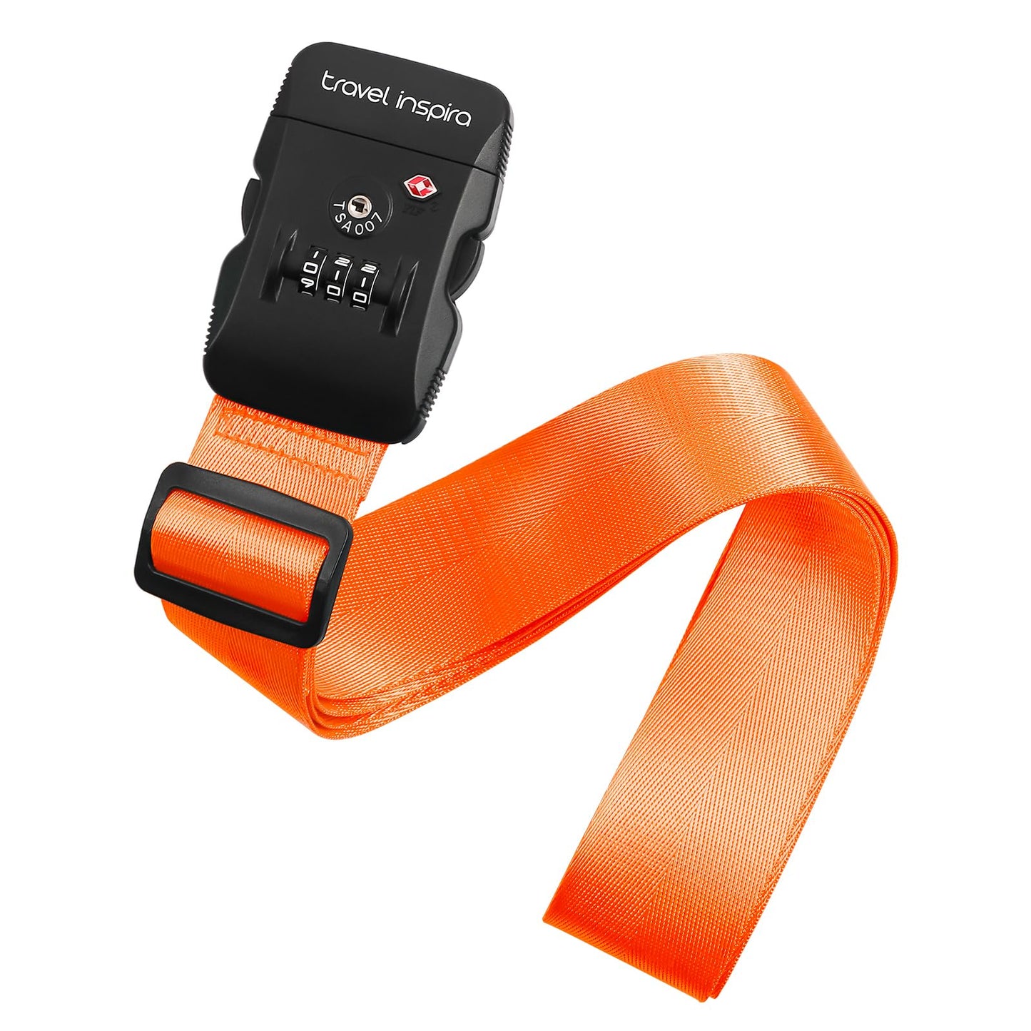 Travel Inspira Luggage Straps for Suitcases with TSA Lock, Protect Your Luggage Anti-Burst, High Visibility Color, Easy to Identify Luggage Adjustable Heavy Duty Belt for 20-32 Inch Suitcases