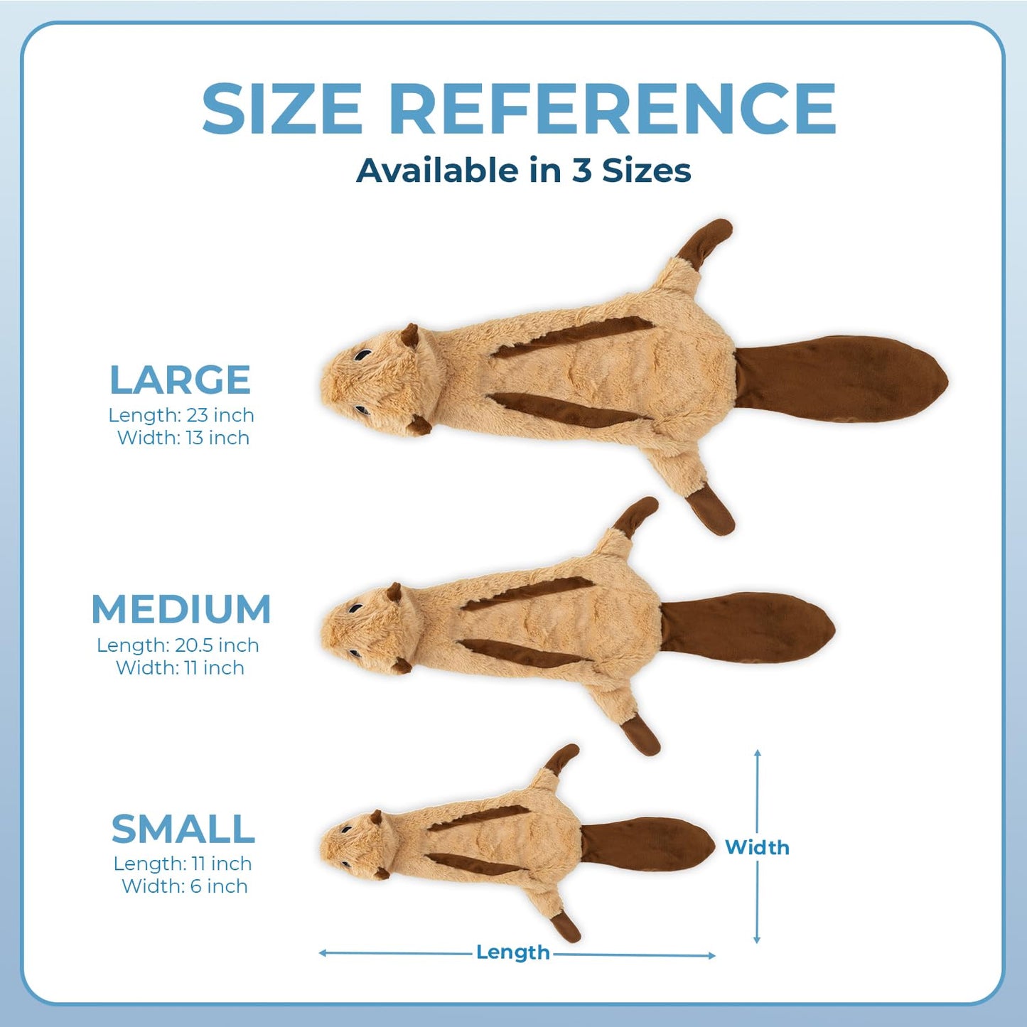 Best Pet Supplies 2-in-1 Stuffless Squeaky Dog Toys with Soft, Durable Fabric for Small, Medium, and Large Pets, No Stuffing for Indoor Play, Supports Active Biting and Play - 4 Figures, Small