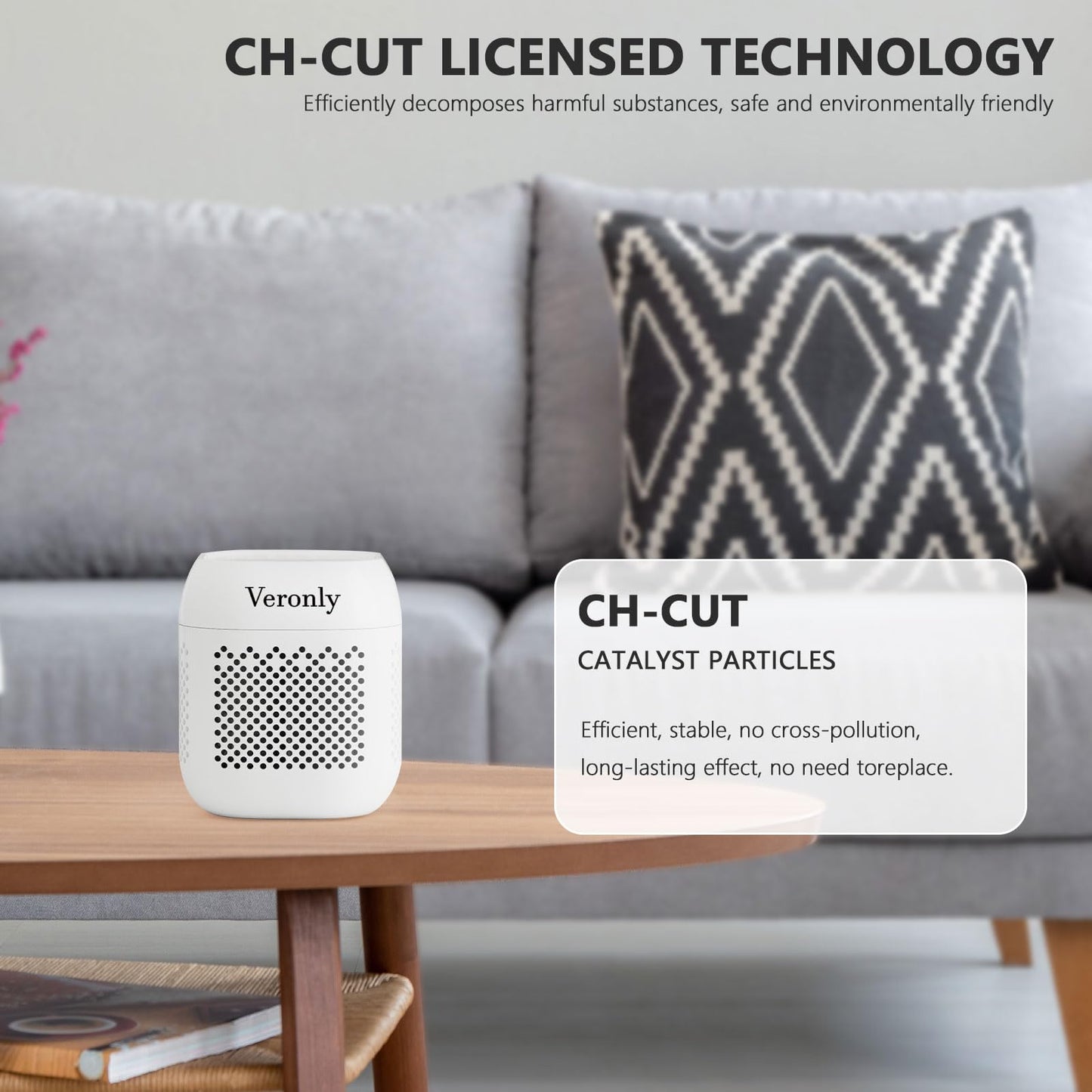 Refrigerator Deodorizer,Lasts for 10 Years,Refrigerator Odor Eliminator,Fridge Deodorizer for Fridge & Freezer, Room,RV and New Home, Better than Bamboo Air Purification Bags Baking Soda,White