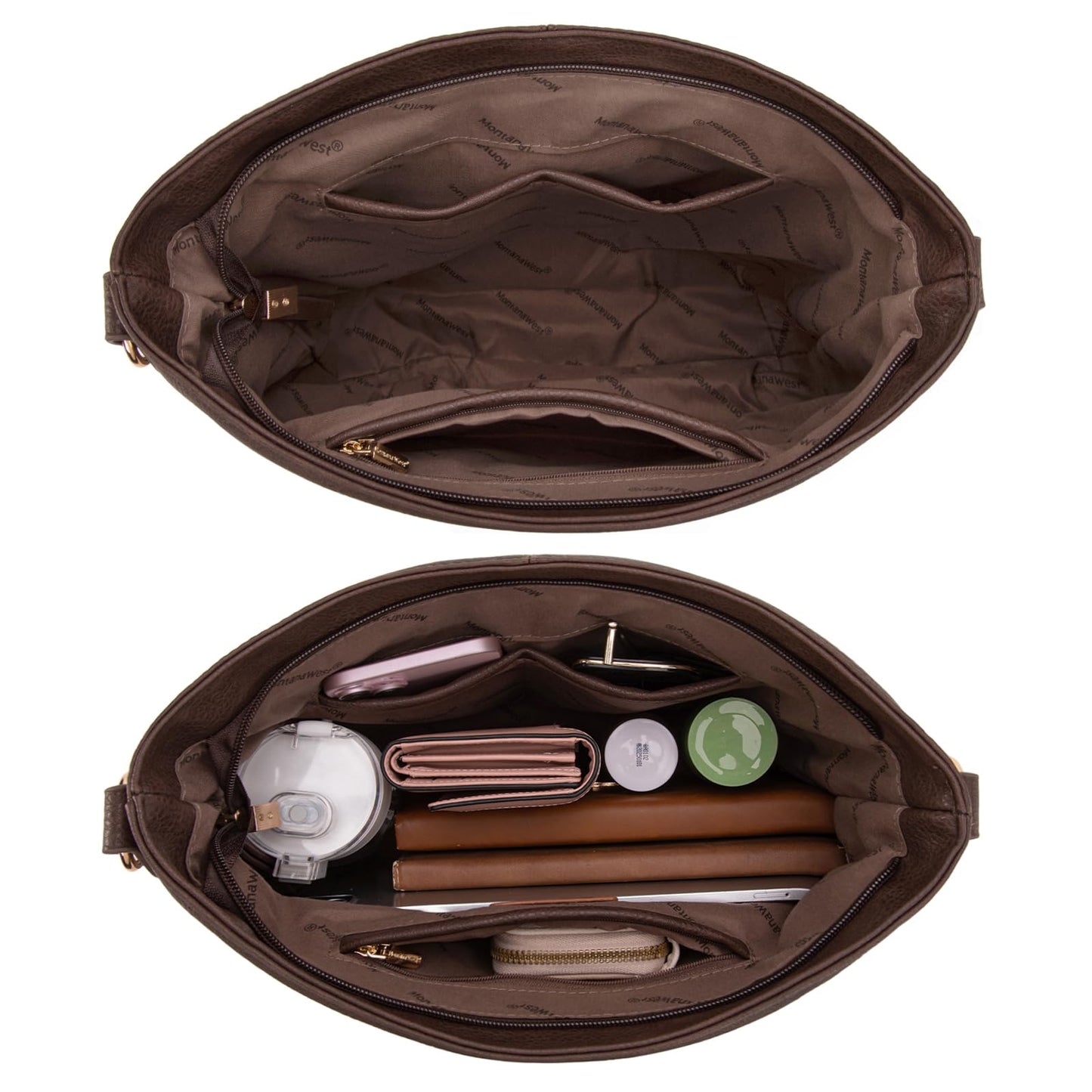 Purses and Handbags for Women Hobo Purses Adjustable Crossbody Shoulder Bags Tote handbag MWW16-1022CF