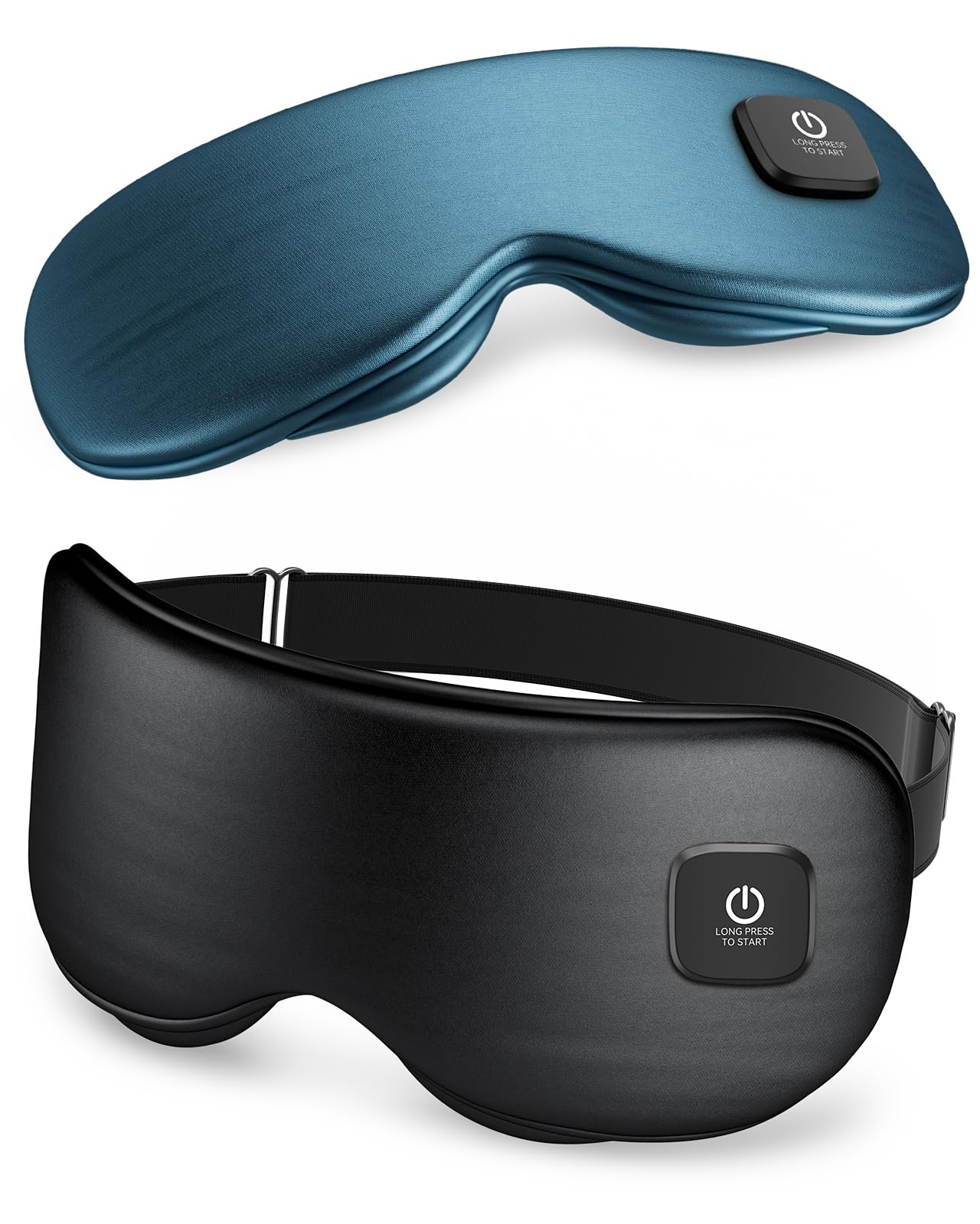 Heated Eye Mask - Cordless Eye Mask for Dry Eyes, FSA HSA Eligible, Eye Relief, Improved Sleep, Washable Eye Heating pad for Travel and with Replaceable Shell