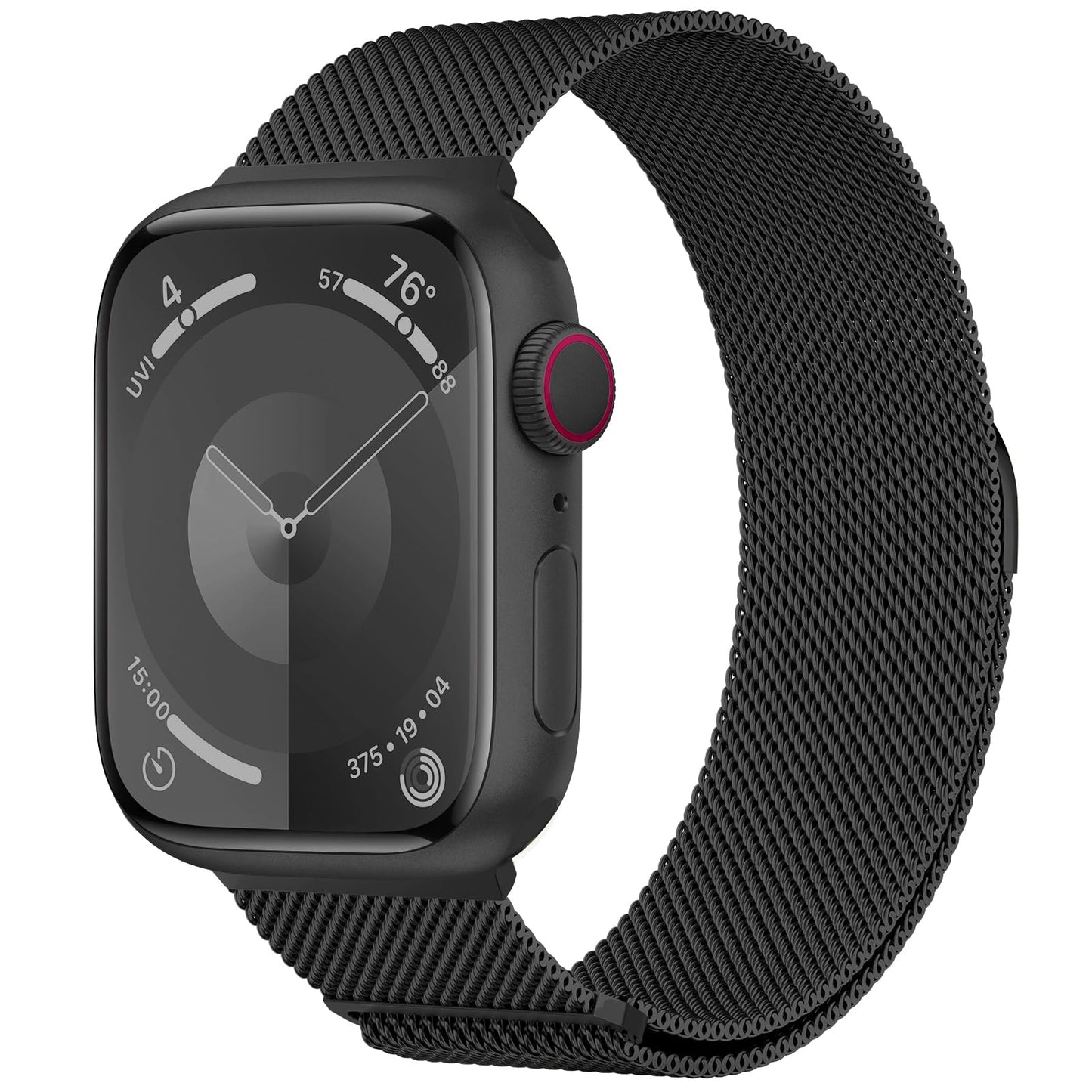 ZALAVER Metal Band Compatible with Apple Watch Bands 38mm 40mm 41mm 42mm 46mm 44mm 45mm 49mm Women Men,Adjustable Magnetic Stainless Steel Mesh Strap for iWatch Ultra/Ultra 2,Series 10 9 8 7 6 5 4 3 2 1 SE