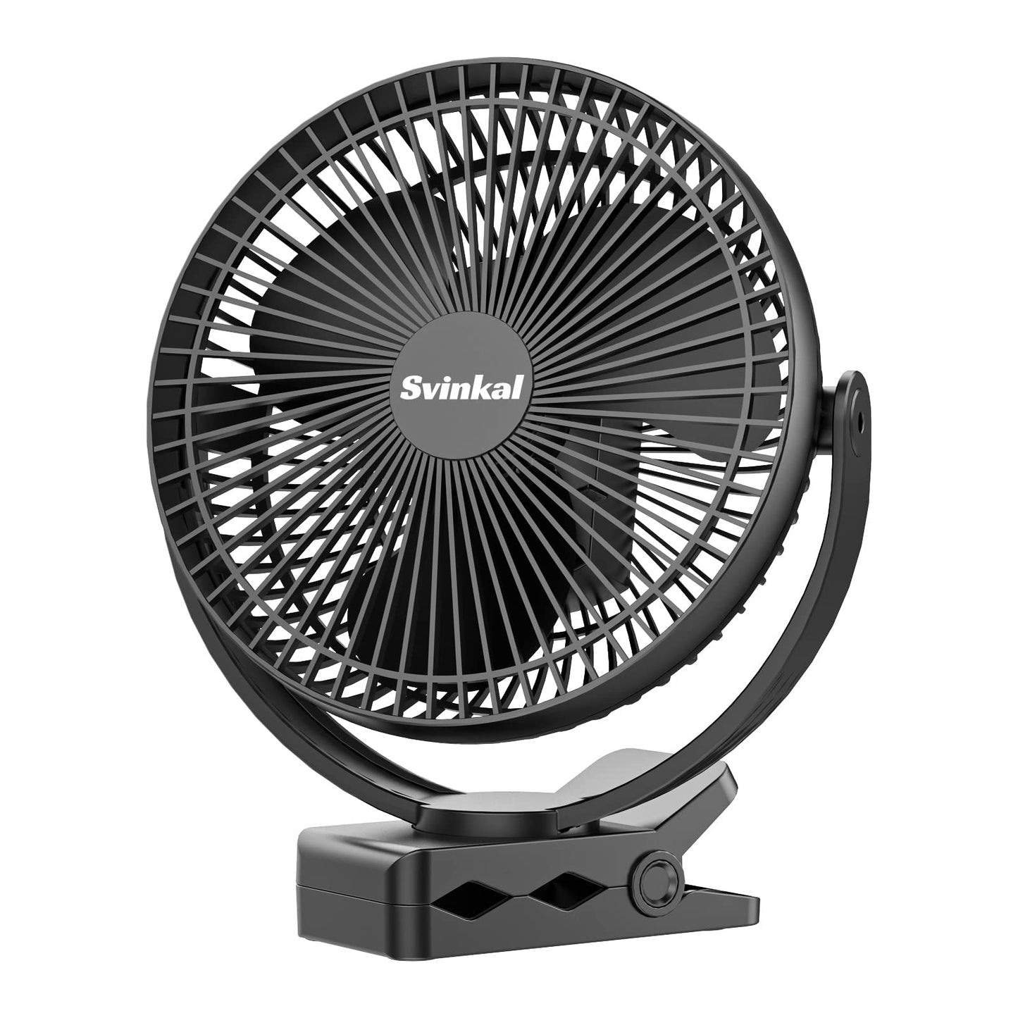 Portable Desk Fan 20000mAh Battery Operated Rechargeable, 200H Long Lasting with Timer, 3 Speeds, 360 Rotation, Portable fan with USB charging port for Home, Outdoor, Hurricane, Emergency