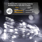 pozzolanas 12 Pack White Battery Operated String Lights - 7ft Waterproof Fairy Lights with 20 LEDs for Home, Mason Jar, Party, Wedding, Halloween, Christmas Decorations