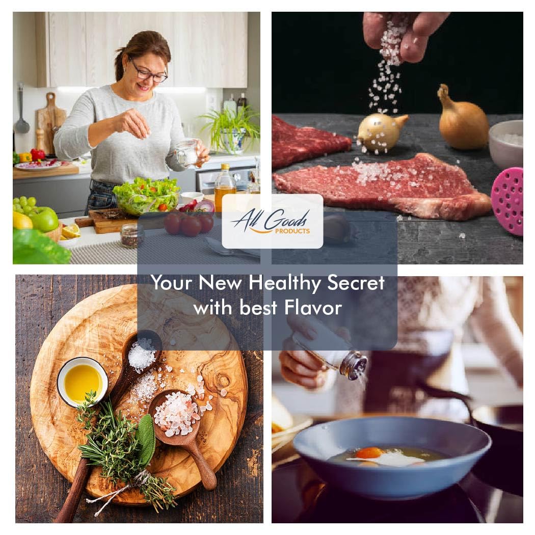 Baja Fine Grain Sea Salt, 16 oz Natural Mineral Salt from Mexico, Unrefined, Hand-Harvested, 90+ Essential Minerals, Kosher, 30% Low Sodium.