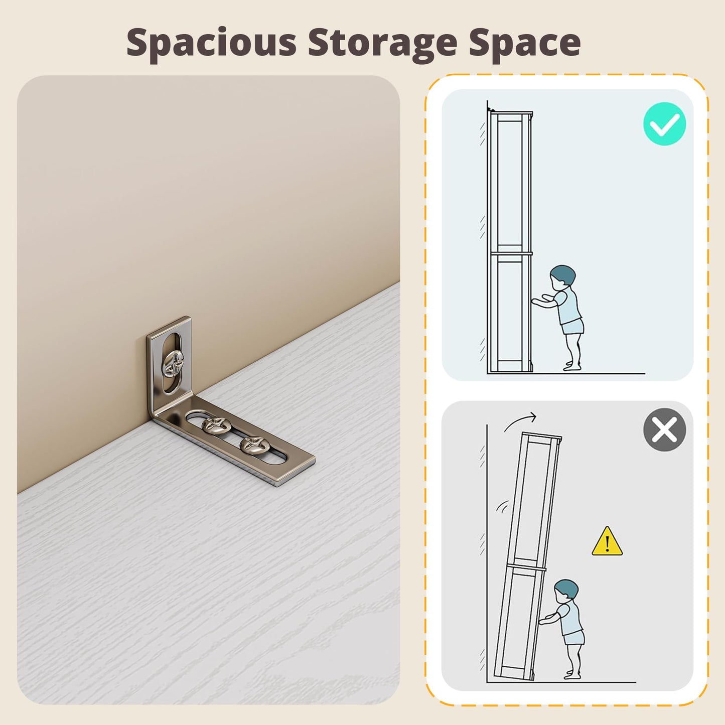 IRONCK Bakers Rack Microwave Stand with Storage and Pegboard, 71" Farmhouse Coffee Bar Cabinet with Drawer, Barn Doors, Adjustable Shelves for Kitchen, Dining Room, Living Room, White