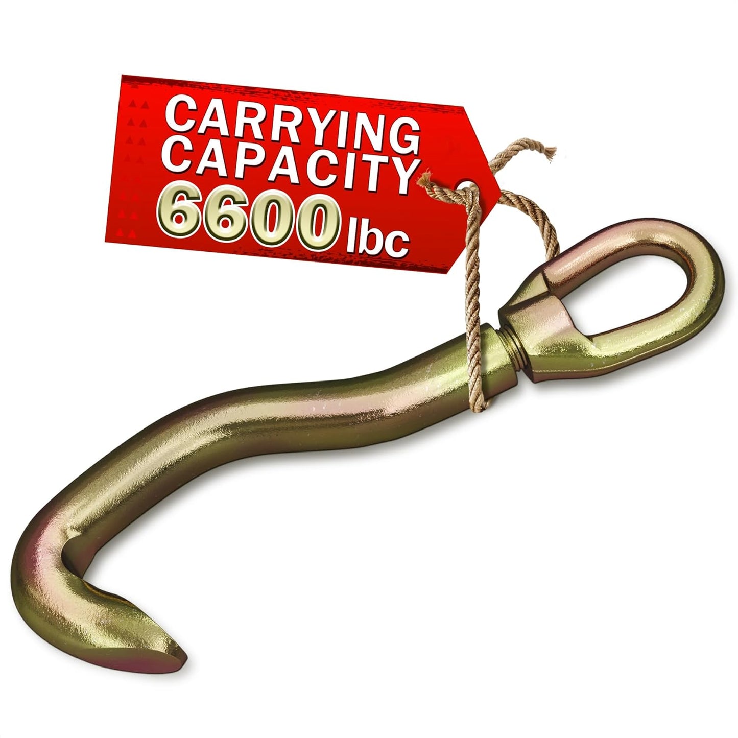 Car Frame Puller Hook 12.8x4", 3000Kg Carrying Capacity - Rust-Free & Durable Shape, Strong Fixation - Frame Puller Auto Body Repair Tools, Auto Body Tools and Equipment for Garage or Repair Shop Use