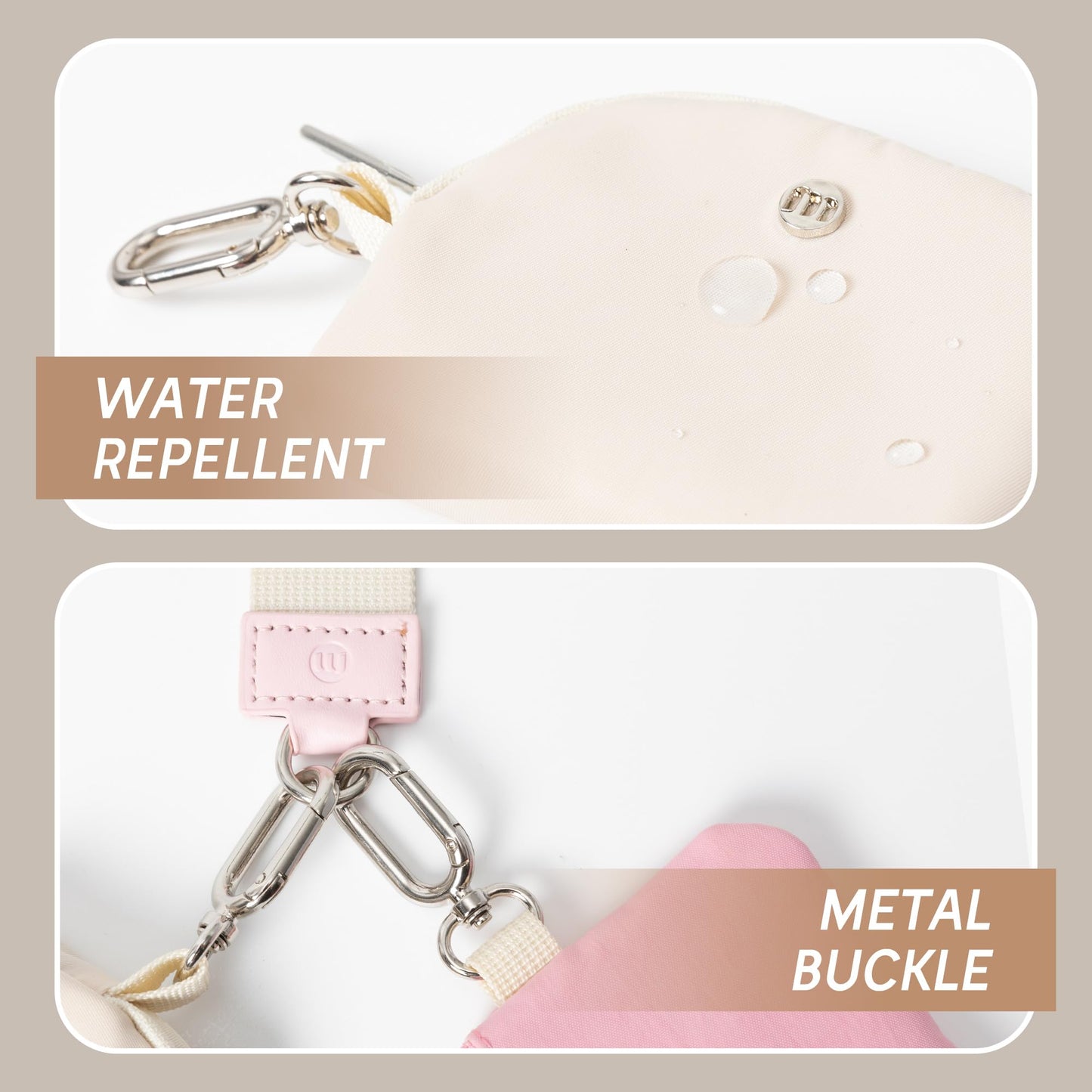 Mum's Memory Mini Zip Around Wristlet Wallet for Women Dual Pouch Wristlet Portable wallet Coin Purse Mini Women Coin Pocket