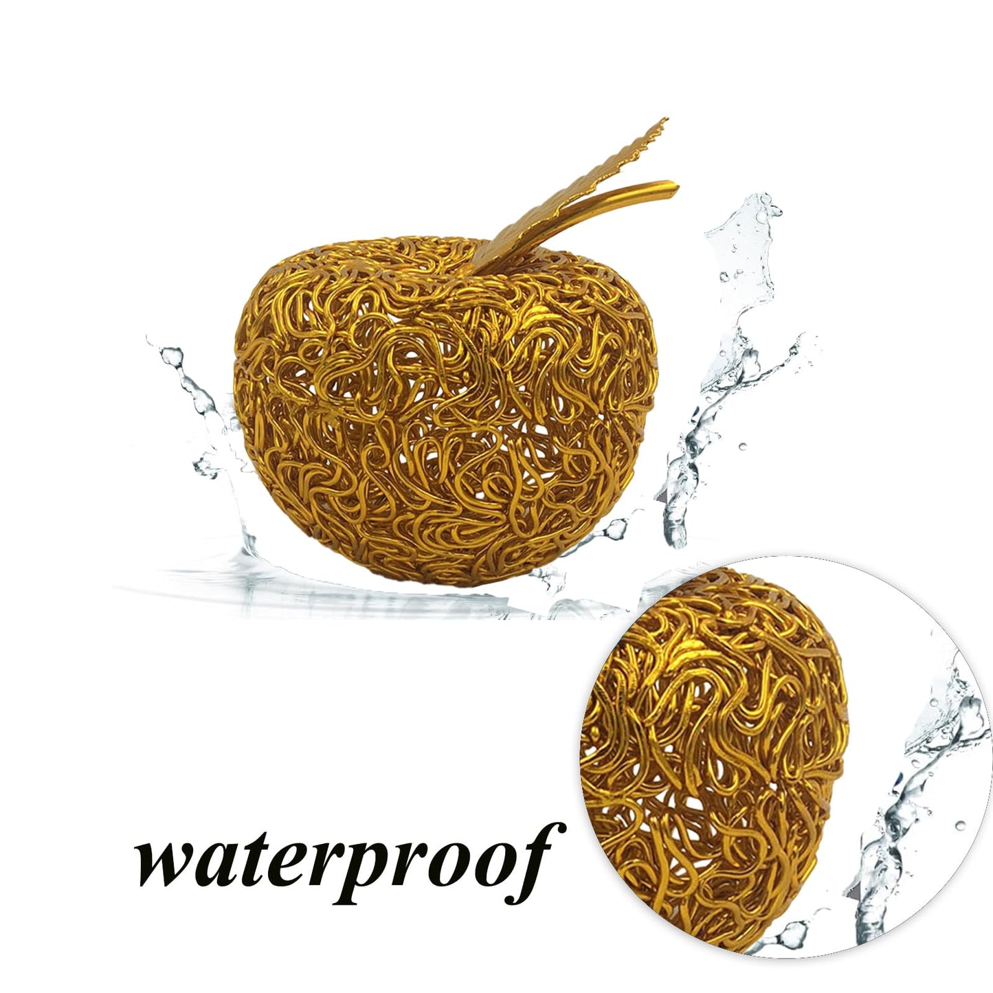 Artisan Handwoven Metal Rattan Apple Basket,Farmhouse Boho Table Centerpiece,Outdoor Kitchen Decor,Christmas Wedding Gift,Jewelry Organizer,Candy Jar,Patio Party Accent,Teacher Appreciation Keepsake