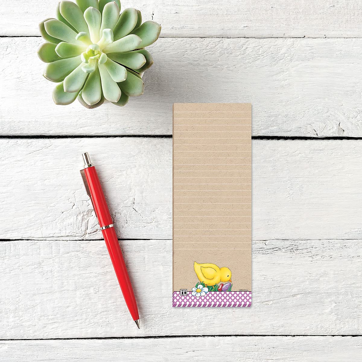 Current Mary Engelbreit Seasonal Characters Magnetic Notepad Set – Set of 12 Mini Memo Pads, 12 Designs, 30-Sheet Pads, 2½ x 6½ Inches, Shopping List, To-Do Notes, Printed in The USA