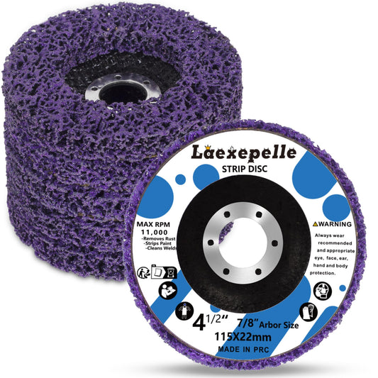 Strip Discs Quick Sanding Discs Stripping Wheel Stripper Abrasive Wheel for Drill, Strip Paint Clean Welds Remove Metal Wood Rust Scale & Oxidation (2INCH-10Pack)