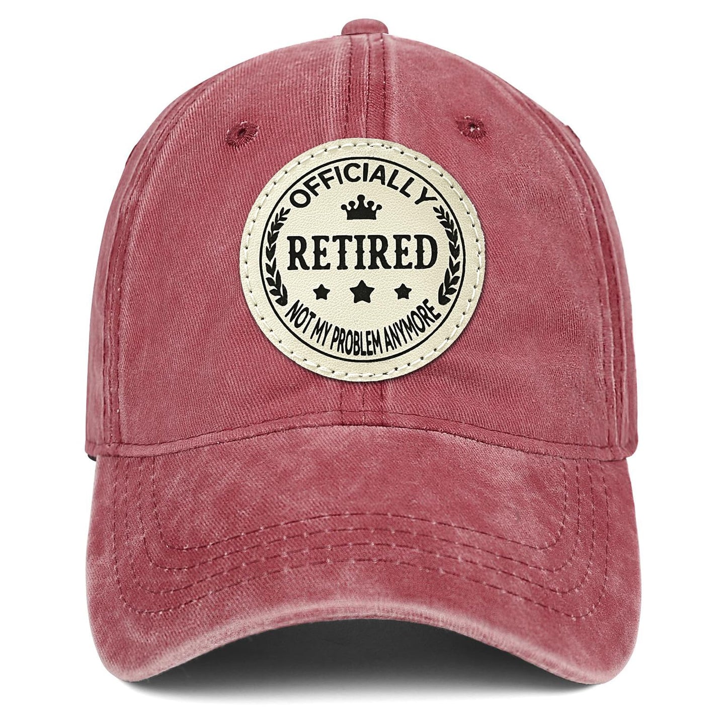 Retirement Gifts for Men Women 2025 Funny Retired Hat Retirement Party Decoration 100% Cotton Baseball Cap