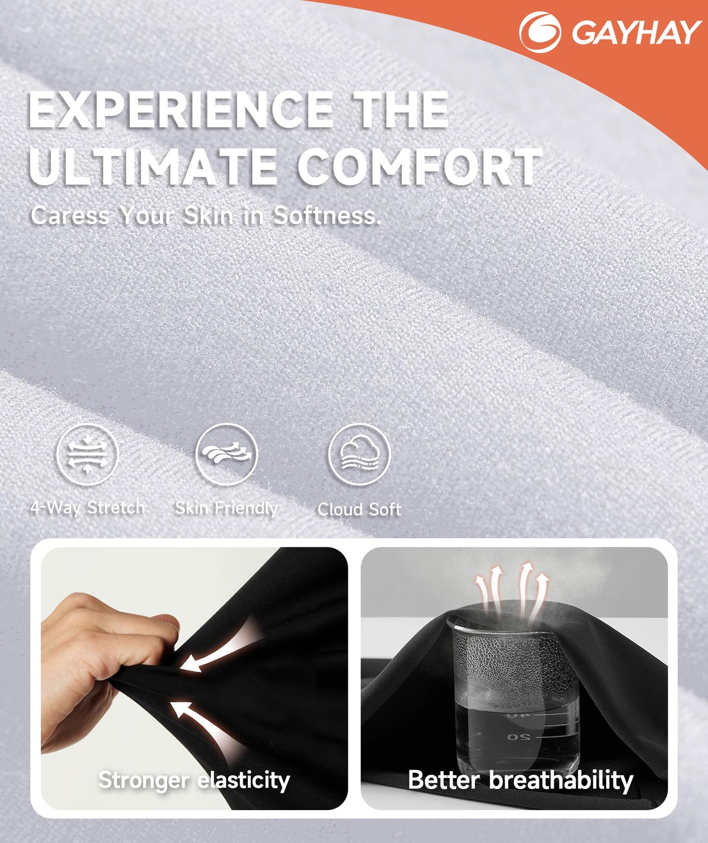 Biker Shorts Women with Pockets - 3"/5"/8" High Waisted Soft Tummy Control Workout Shorts for Yoga Athletic Gym White