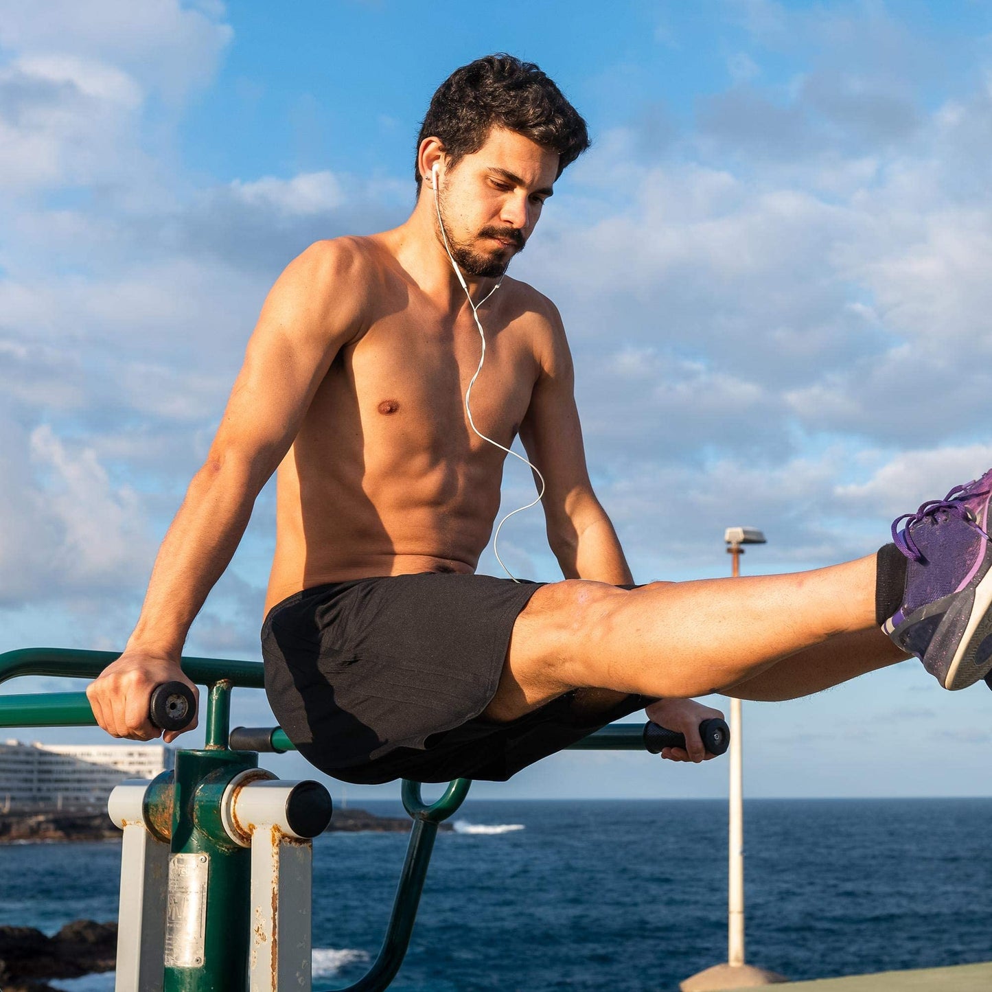 Profectors Men's Athletic Shorts with Pockets and Elastic Waistband Quick Dry Activewear Workout Shorts for Men