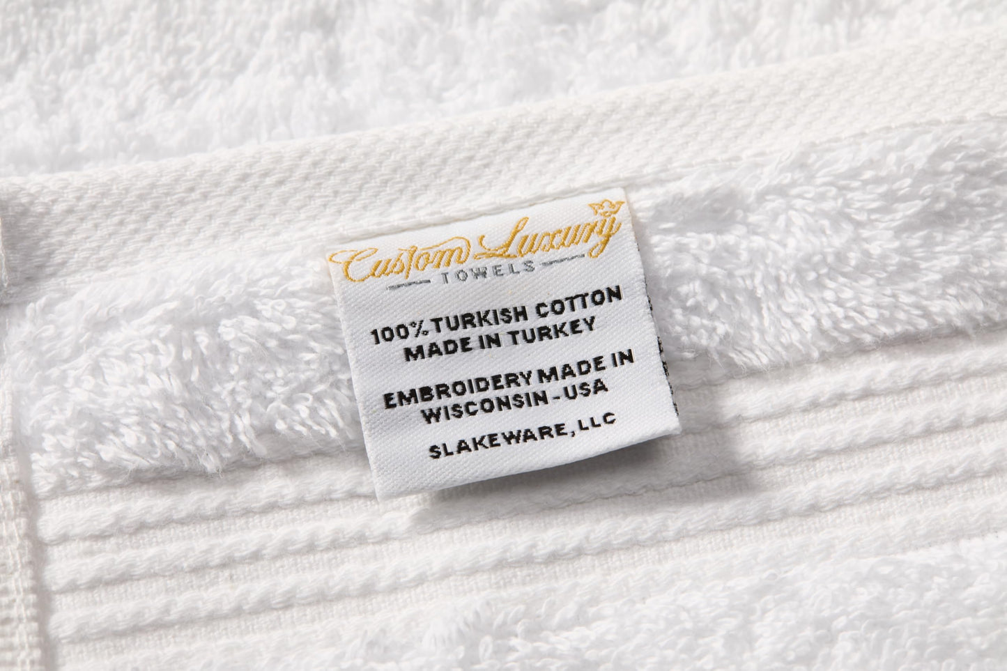 Custom Luxury Towels Guest Towels | Set of 2 | Be Our Guest Hand Towels | Genuine Turkish Cotton | Hand Towels for Bathroom | Bathroom Towels