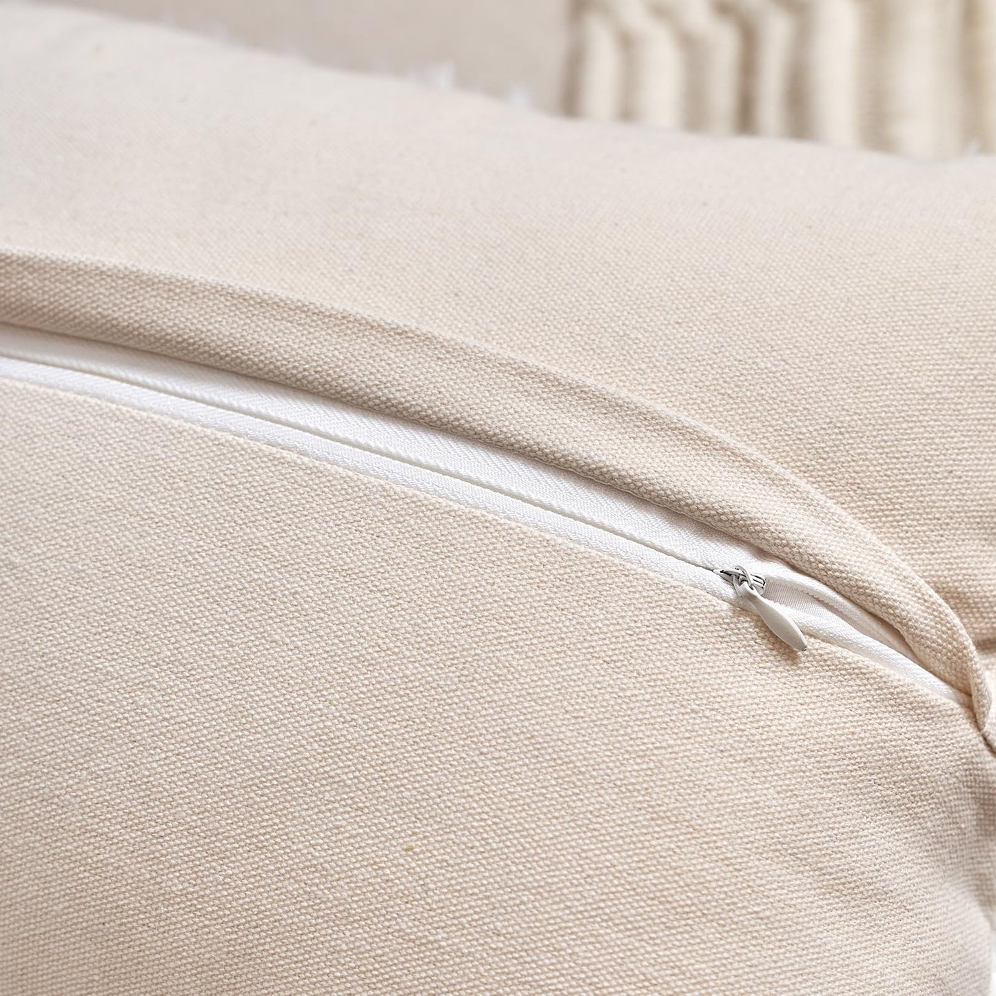 Aeckself Boho Chenille Tufted Pillow Cover 12x20 Inch, Rectangle Decorative Lumbar Throw Pillow Cover Neutral Pillowcase for Couch Bedroom Living Room, Black Gray