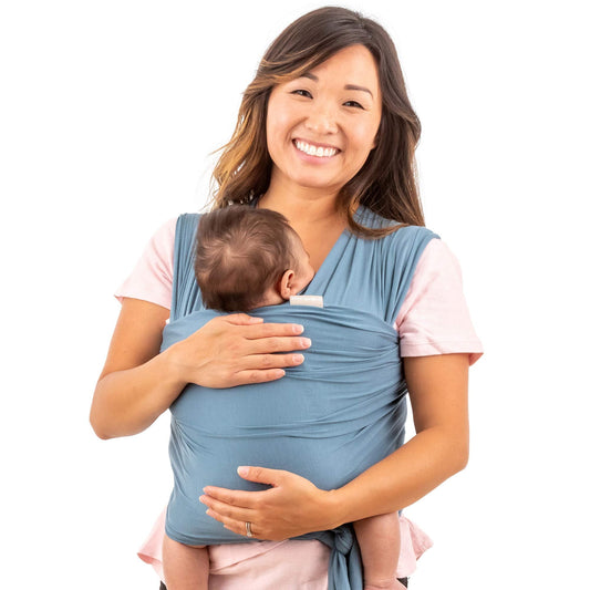 WeeSprout Baby Wrap Carrier - Perfect Baby Carrier Wrap Sling for Newborn and Infant, Enhances Baby Bonding, Soft and Breathable, Ideal for Babywearing