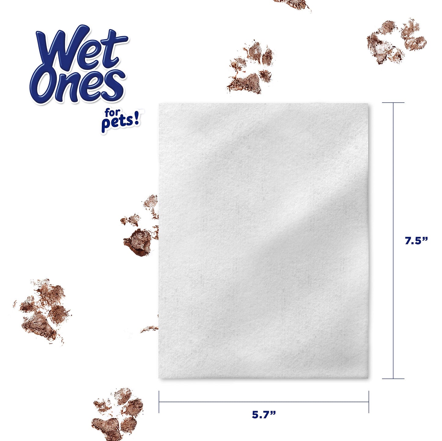 Wet Ones for Pets Multi-Purpose Dog Wipes With Aloe Vera | Dog Wipes For All Dogs in Tropical Splash, Wet Ones Wipes for Paws & All Purpose | 50 Ct Cannister Dog Wipes