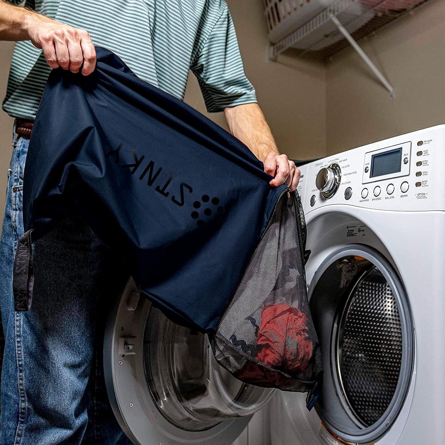 STNKY Bag Pro - Laundry Bag - Wash Bag for Health Workers, Sports, Fitness & Travel