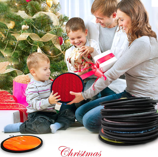 16 Set Sensory Mats, Mixed Colors Sensory Toys for Kids, Tactile Wall Panel for Autistic Children, Assorted Textured Floor Tiles Educational Learning Room Provide Fun Play Equipment (Round, 8.3 Inch)