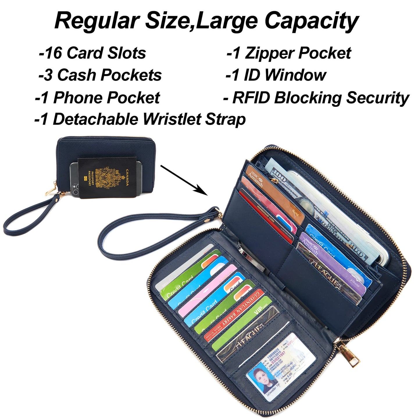 Purses And Wallets Set For Women Work Tote Satchel Handbags Shoulder Bag Top Handle Totes Purse With Matching Wallet Dark Blue Large